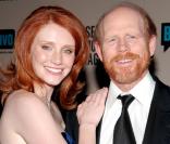 Ron Howard et sa fille Bryce Dallas Howard à New York, le 4 décembre 2005.
