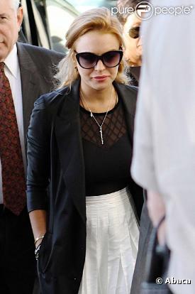 Lindsay Lohan, Los Angeles, le 24 septembre 2010
