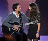 Dany et Léah Brillant sur le plateau du Vivement Dimanche, diffusé le 9 janvier 2010 sur France 2.