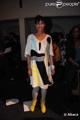 Sonia Rolland est attendue au concert "Haïti Debout", au palais des congrès de la porte maillot à Paris, le 4 février 2011