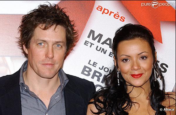 Hugh Grant et Martine McCutcheon en novembre 2003
