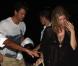 Fergie et son mari Josh Duhamel se rendent en ville pour un dîner à Ti Saint Barth à Saint Barthelémy le 2 janvier 2011