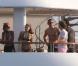 Fergie passe la journée sur un yacht à Saint Barthelémy le 2 janvier 2011
