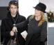 Robin Wright et son fils Hopper à l'aéroport de Los Angeles. Janvier 2011
