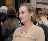 Diane Kruger au défilé Haute-Couture Chanel printemps-été 2011 durant la Fashion Week parisienne, le 25 janvier 2011.