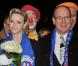 Albert de Monaco et Charlene Wittstock au 35e festival international du cirque de Monaco. 25 janvier 2011