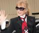Arielle Dombasle lors du défilé se son ami Jean-Paul Gaultier