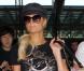 Paris Hilton et son compagnon Cy Waits à Los Angeles, le 26 janvier 2011.
