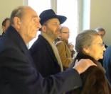 Jacques Chirac et Simone Veil, à Orléans, le 27 janvier 2010. Une vidéo LibéOrléans.