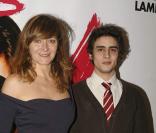 Benjamin Siksou et Julie Ferrier à l'avant-première de '15 ans et demi', à Paris, le 21/04/08