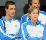 Federica Pellegrini a commencé à s'entraîner sous la houlette de Philippe Lucas à Paris, où elle s'est installée avec son amoureux Luca Marin, début février 2011.