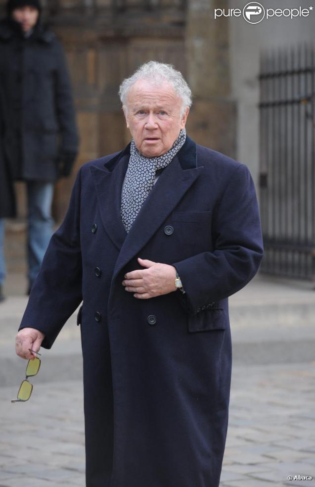 Philippe Bouvard, à Paris, en janvier 2011.