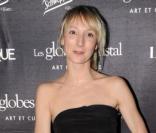 Audrey Lamy à la cérémonie des Globes de Cristal, le 7 février 2011, à Paris.