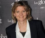 Florence Aubenas à la cérémonie des Globes de Cristal, le 7 février 2011, à Paris.