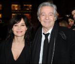 Pierre Arditi et Evelyne Bouix à la cérémonie des Globes de Cristal, le 7 février 2011, à Paris.