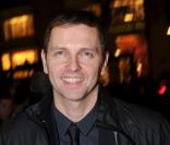 Thomas Hugues à la cérémonie des Globes de Cristal 2011, le 7 février, au Lido, à Paris.