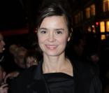 Caroline Proust à la cérémonie des Globes de Cristal 2011, le 7 février, au Lido, à Paris.