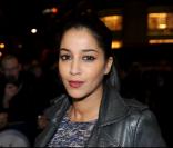 Leïla Bekhti à la cérémonie des Globes de Cristal 2011, le 7 février, au Lido, à Paris.
