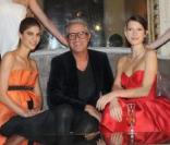 La présentation de la collection Black Carpet de la marque Paule Ka au Carmen à Paris, le 8 février 2011.