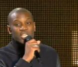 Abd Al Malik remporte la récompense de l\'Album musiques urbaines, aux Victoires de la Musique 2011, au Zénith de Lille, mercredi 9 février 2011.
