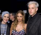 Samantha, Charlotte et Mark Ronson, New York, le 11 septembre 2010 
