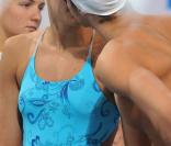 Laure Manaudou et Benjamin Stasiulis