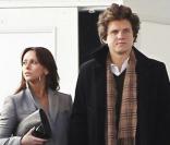 Jennifer Love Hewitt et son amoureux Alex Beh lors de la semaine de la mode à New York le 11 février 2011