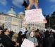 Des centaines de milliers de femmes ont défilé contre Silvio Berlusconi en demandant sa démission, à Rome, le 13 février 2011.