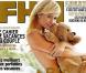 Paris Hilton fête ses 30 ans le 17 février 2011. Couverture du magazine FHM, août 2009.