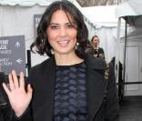 Olivia Munn au défilé Hervé Leger by Max Azria durant la Fashion Week de New York, le 15 février 2011.