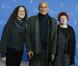 Le célèbre Harry Belafonte lors du 61ème festival international, sa fille Gina et la directrice du film (12 février 2011 à Berlin)