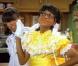 Jaleel White en Myrthe Urkel, la cousine de Steve Urkel. L'acteur interprètait en tout 8 personnages.  