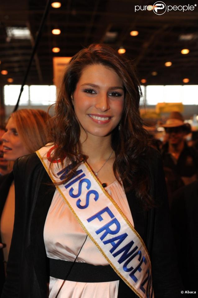 Laury Thilleman Miss France 2011 au salon de l'agriculture 23 f vrier 2011