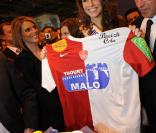 Laury Thilleman, Miss France 2011 et Sylvie Tellier au salon de l'agriculture (23 février 2011)