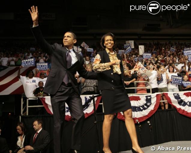 Barak Obama et sa femme Michelle