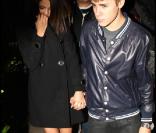 Justin Bieber passe la soirée de son anniversaire avec Selena Gomez au restaurant The Grove, à Los Angeles, mardi 1er mars.