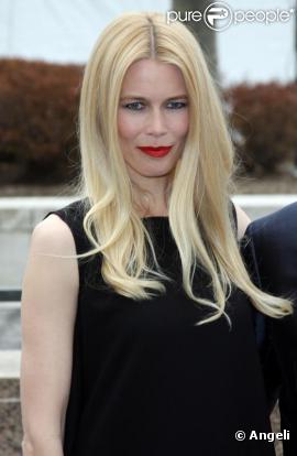 Claudia Schiffer à New York en 2009 à l'occasion du 125ème anniversaire du metropolitain opera.