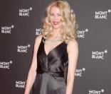 <p>La somptueuse Claudia Schiffer présente au salon de l\'horlogerie lors de la soirée Montblanc à Genève en 2008.</p>