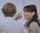 Owen Wilson et Carla Bruni sur le tournage de Minuit à Paris , à Paris, lors de l'été 2010, un film de Woody Allen qui tournera son prochain film à Rome, en Italie, dès l'été 2011.