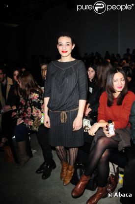 Camélia Jordana au défilé Vanessa Bruno le 7 mars à Paris