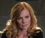 Elle échoue à une marche du podium mais ça n'enlève rien à son charme. La rousse Marg Helgenberger fait les beaux jours des  Experts .  