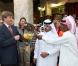 La reine Beatrix, accompagnée de son fils le prince héritier Willem-Alexander et son épouse la très preppy princesse Maxima, en visite d'Etat au Qatar en mars 2011 (le 9).
