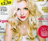 Britney Spears en une du magazine allemand  Glossy .