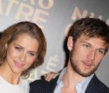 Teresa Palmer et Alex Pettyfer à l'occasion de l'avant-première française de  Numéro Quatre , au Gaumont Marignan de Paris, le 13 mars 2011.