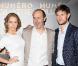 Teresa Palmer, D.J. Caruso et Alex Pettyfer à l'occasion de l'avant-première française de Numéro Quatre , au Gaumont Marignan de Paris, le 13 mars 2011.