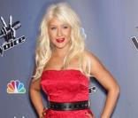  Christina Aguilera lors de la conférence de presse pour l'émission The Voice aux studios de Los Angeles 