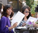 Kelly Rowland et LaLa Vasquez à Los Angeles. 16 mars 2011