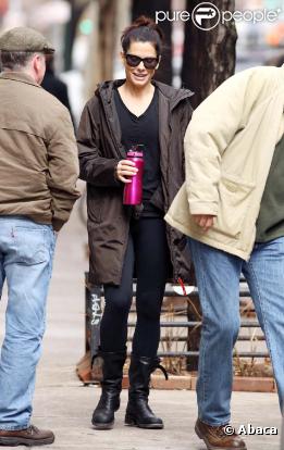 Sandra Bullock, New York, le 16 mars 2011 