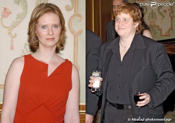 Cynthia Nixon et sa compagne Christine Marinoni