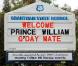 Le prince William en visite en Australie, fin mars 2011. Le petit-fils de la reine Elizabeth II a apporté son soutien aux sinistrés des inondations du Queensland et du passage du cyclone Yasi.